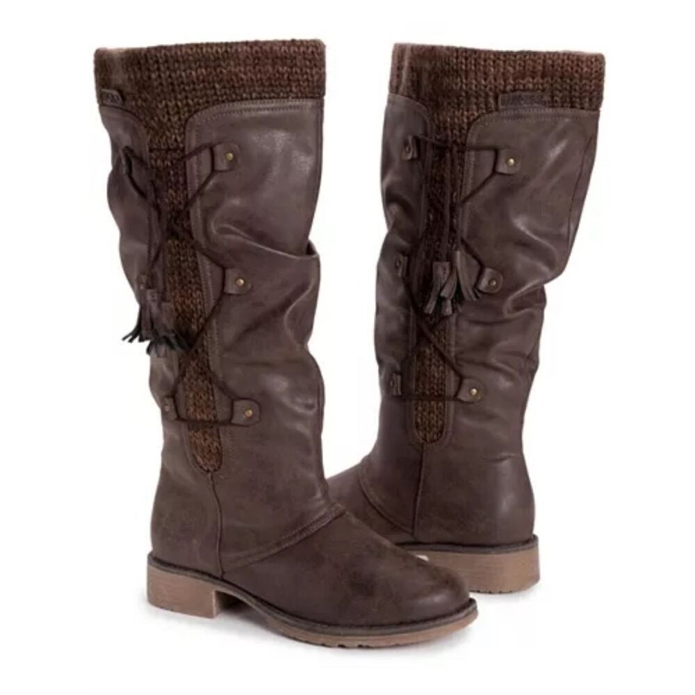 (86-4705) MUK LUKS Women's Bianca Beverly Boots Sz  11